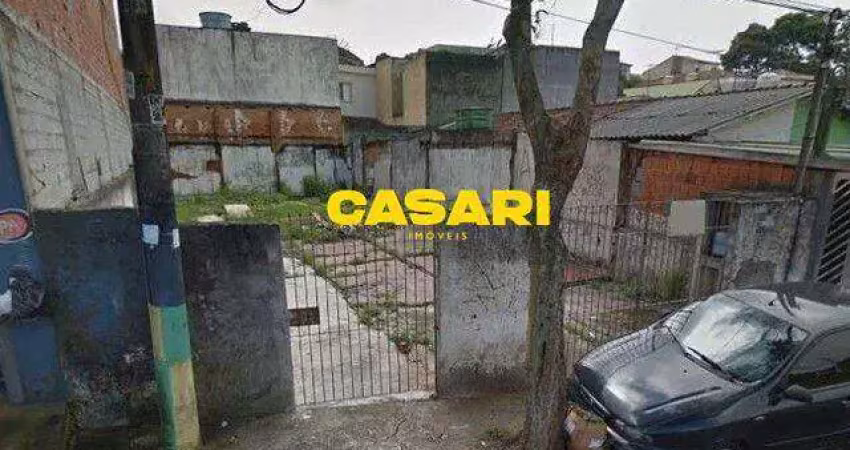 Terreno à venda no taboão – 248 m² em localização comercial estratégica em são bernardo do campo