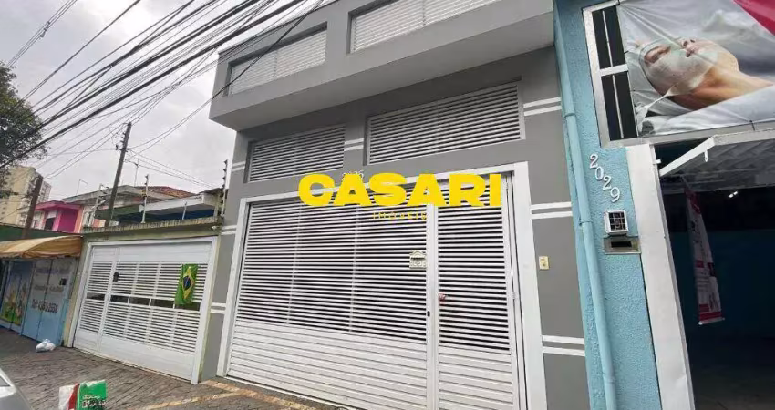 Sobrado com 3 dormitórios à venda, 194 m² - assunção - são bernardo do campo/sp