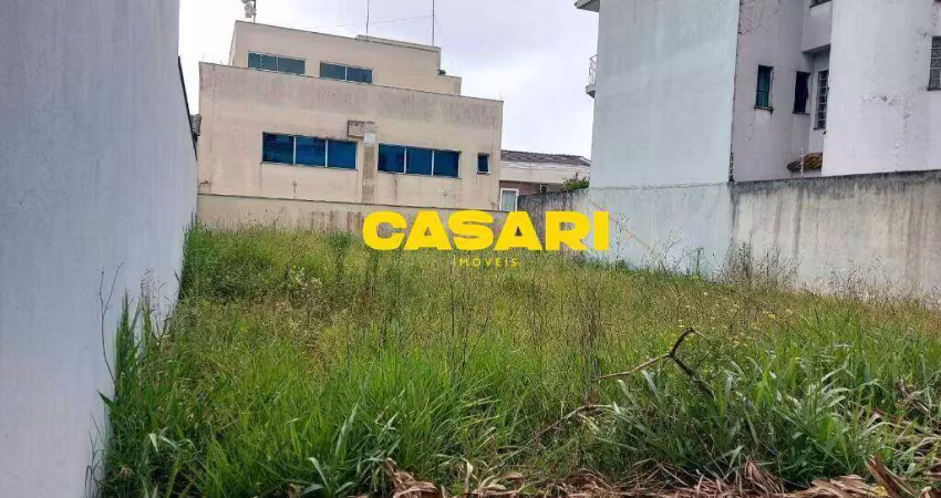 Terreno à venda, 288 m² - parque espacial - são bernardo do campo/sp