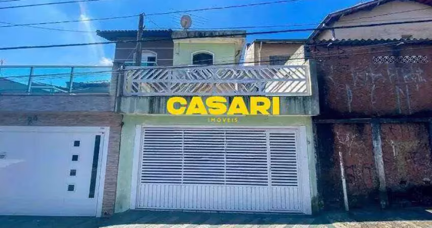 Sobrado com 2 dormitórios à venda, 135 m² - assunção - são bernardo do campo/sp