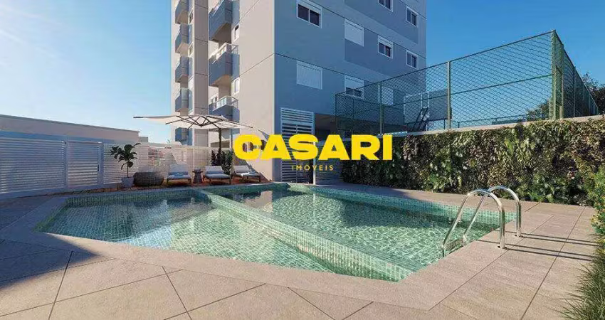 Apartamento com 2 dormitórios à venda, 55 m² - baeta neves - são bernardo do campo/sp