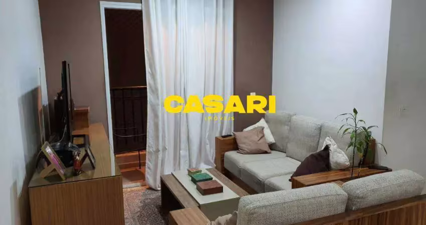 Apartamento com 3 dormitórios à venda, 65 m² - centro - são bernardo do campo/sp