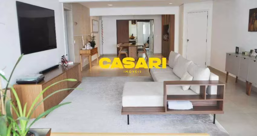 Apartamento com 4 dormitórios à venda, 203 m² - chácara inglesa - são bernardo do campo/sp