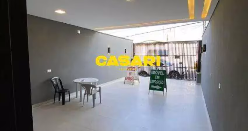 Sobrado novo 3 suítes à venda no jardim hollywood – 164m² em são bernardo do campo