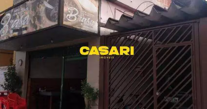 Casa com 5 dormitórios à venda, 189 m² - jardim bom pastor - santo andré/sp
