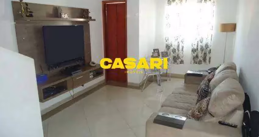 Sobrado com 3 dormitórios à venda, 150 m² - jardim do estádio - santo andré/sp