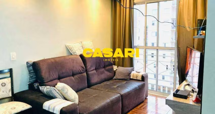 Apartamento com 2 dormitórios à venda, 50 m² - jardim irajá - são bernardo do campo/sp