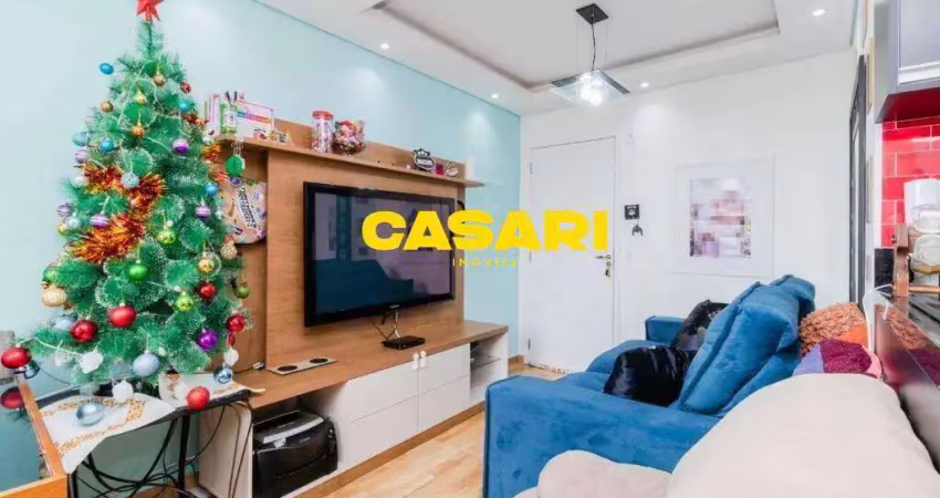 Apartamento com 2 dormitórios à venda, 48 m² - vila joão ramalho - santo andré/sp