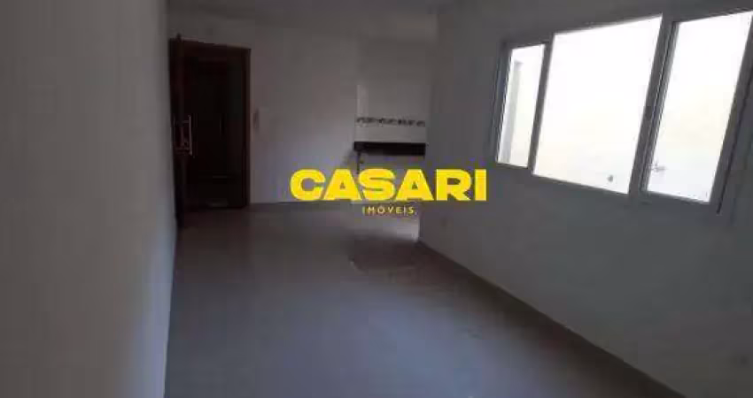 Apartamento com 2 dormitórios e quintal à venda no jardim las vegas – santo andré/sp