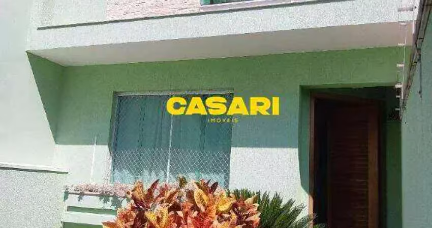Sobrado com 4 dormitórios à venda, 254 m² - vila floresta - santo andré/sp