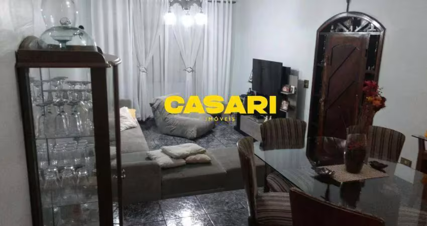 Sobrado com 3 dormitórios à venda, 266 m² - vila eldízia - santo andré/sp