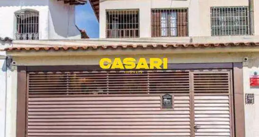 Sobrado com 3 dormitórios e 178 m² à venda no jardim ocara – santo andré/sp