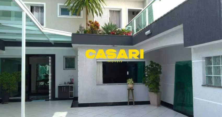 Sobrado com 3 dormitórios à venda, 535 m² - vila helena - santo andré/sp