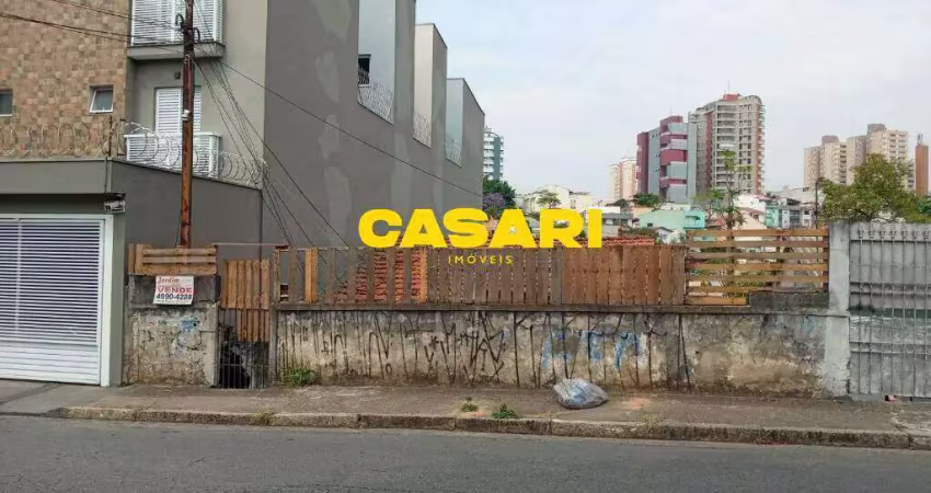 Terreno à venda no Jardim, Santo André 