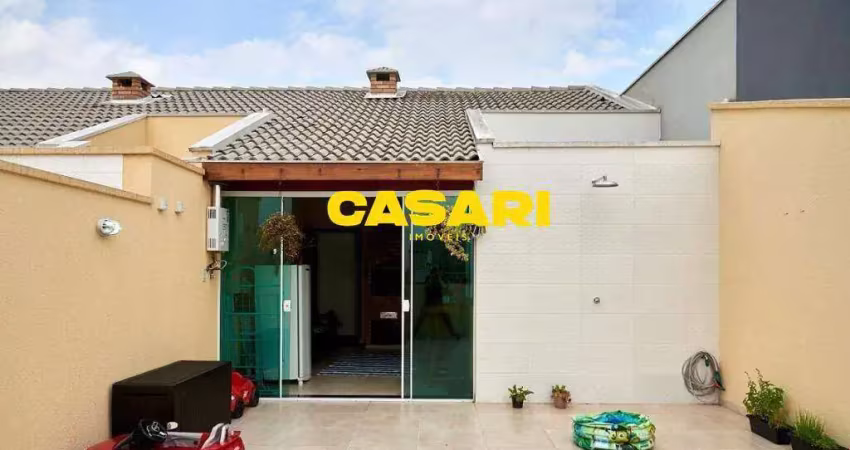 Cobertura com 2 dormitórios à venda, 120 m² - vila camilópolis - santo andré/sp