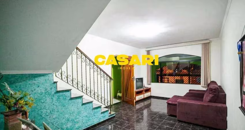 Sobrado com 3 dormitórios à venda, 185 m² – jardim las vegas – santo andré/sp