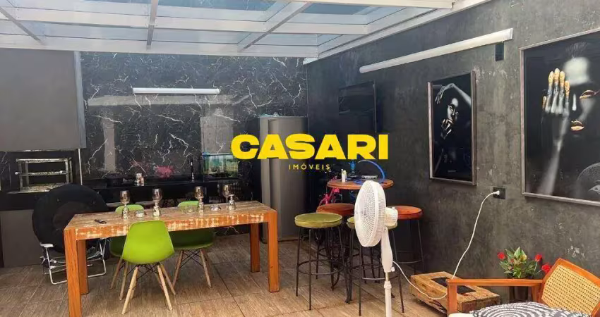 Sobrado com 2 dormitórios à venda, 125 m² - jardim las vegas - santo andré/sp.