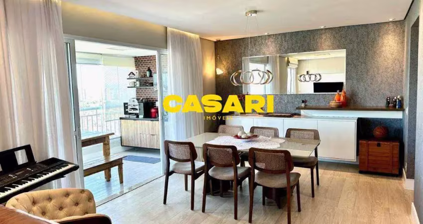 Apartamento com 2 dormitórios à venda, 107 m² - centro - são bernardo do campo/sp