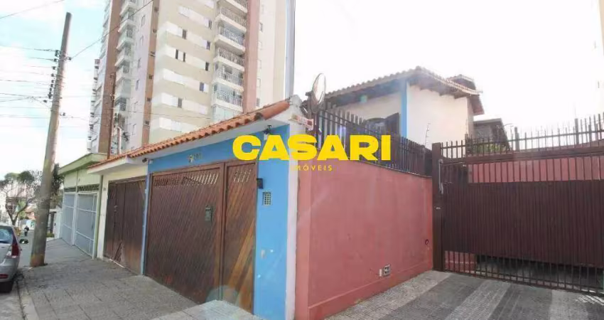 Sobrado à venda com 3 dormitórios e 300 m² na vila valparaíso – santo andré/sp