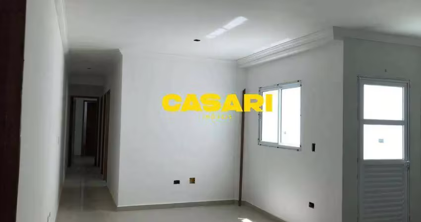 Cobertura com 3 dormitórios à venda, 66 m² por r$ 680.000,00 - vila pires - santo andré/sp