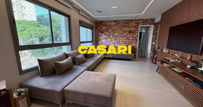 Apartamento de alto padrão com 3 suítes à venda no jardim – santo andré – 153m²