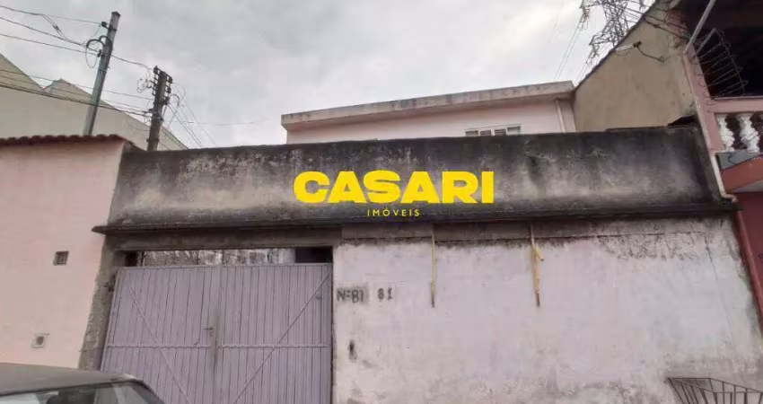 Terreno de 250 m² com 3 casas para reforma na vila vivaldi – são bernardo do campo