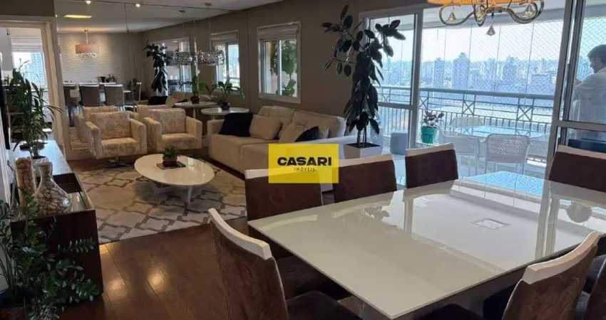 Apartamento com 136m² a venda no bairro jardim - santo andré/sp.