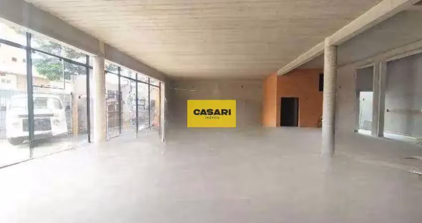 Prédio comercial com 600m² para locação no bairro jardim - santo andré/sp.