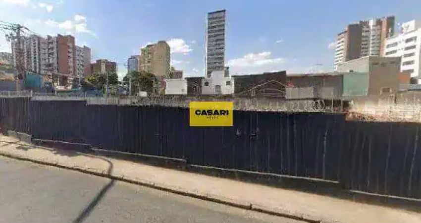 Terreno com 600m² para locação no bairro jardim - santo andré/sp.