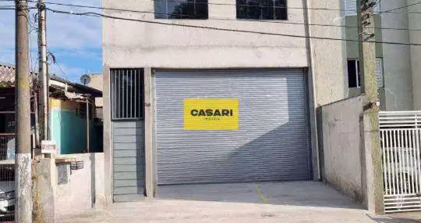 Salão comercial de 300m² para locação – próximo à avenida piraporinha, acesso à via anchieta