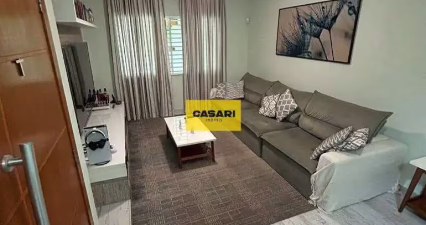Sobrado com 3 dormitórios à venda, 250 m² - paraíso - santo andré/sp