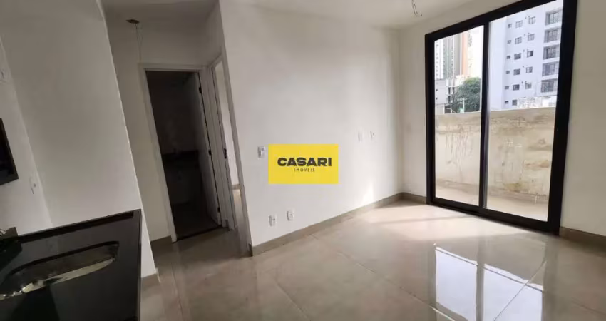 Apartamento com 2 dormitórios à venda, 37 m² - campestre - santo andré/sp