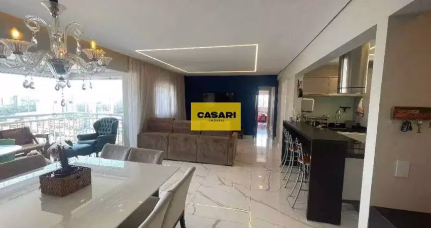 Apartamento com 3 suítes à venda em condomínio clube – 128m² – bairro valorizado em são bernardo do campo