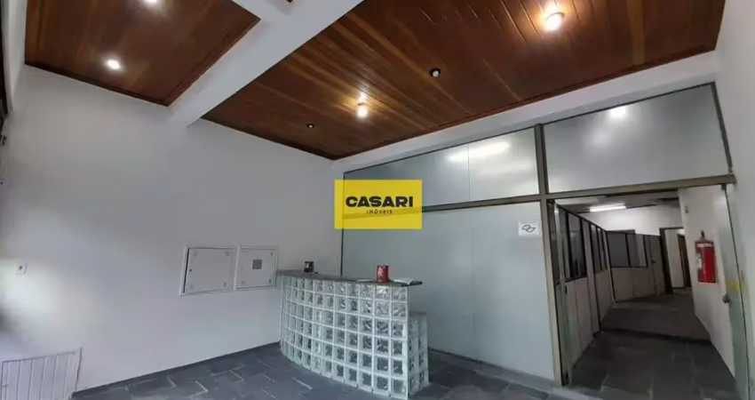 Prédio comercial com 670m² para locação na vila assunção - santo andré/sp.