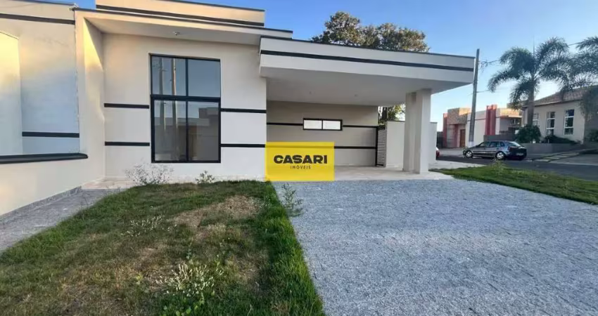 Linda casa a venda no condomínio sartorelli em iperó/sp