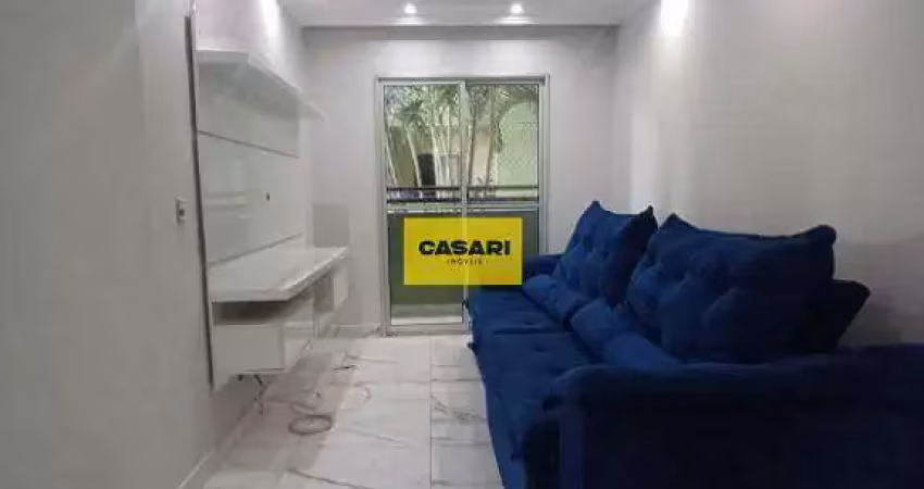 Apartamento com 2 dormitórios para alugar, 60 m² - jardim irajá - são bernardo do campo/sp