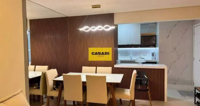 Apartamento com 3 dormitórios, sendo 2 suítes à venda, 91 m² - vila lusitânia - são bernardo do campo/sp