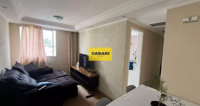 Apartamento 2 dormitórios com planejados à venda em bairro tranquilo de são bernardo do campo