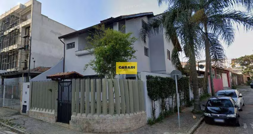 Sobrado de esquina com 3 suítes e espaço gourmet – próximo à rua figueiras, santo andré