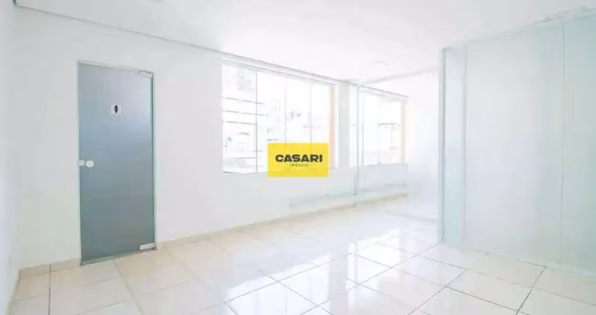 Sala comercial para locação no demarchi - são bernardo do campo