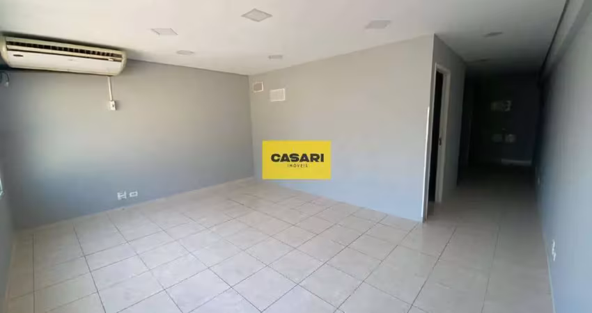 Sala comercial jardim do mar | 44m² | ar condicionado | excelente localização