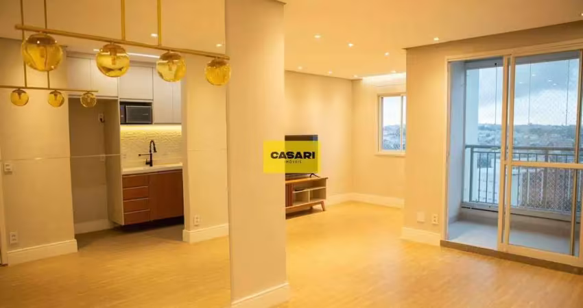 Apartamento com 2 dormitórios à venda, 70 m², suíte, planejados e lazer completo em são bernardo do campo