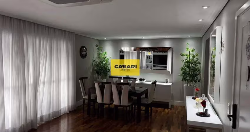 Apartamento no domo home com 156m², 4 dormitórios e 3 suítes planejadas em são bernardo do campo