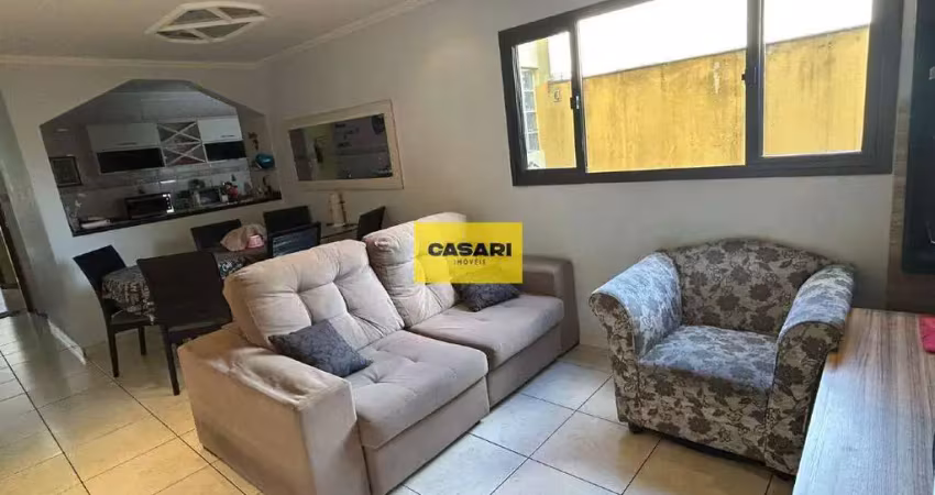Apartamento com 107m² - 3 dormitórios - camilópolis - santo andré-sp