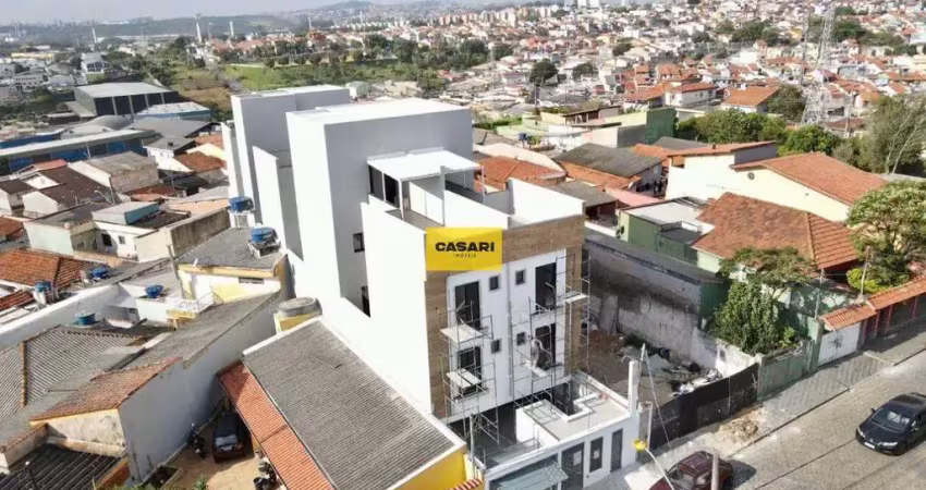 Apartamento com 2 dormitórios e 1 vaga de garagem em santo andré