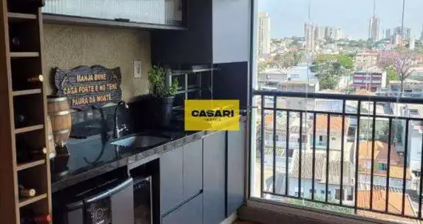 Apartamento 2 dormitórios com suíte e varanda gourmet no silveira – santo andré