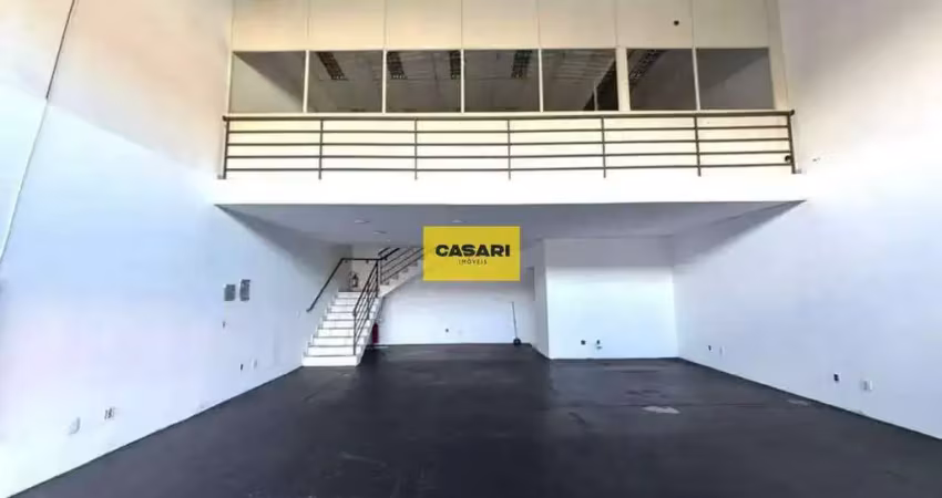 Galpão para locação no centro de são bernardo do campo – 183 m², salas, banheiros e garagem