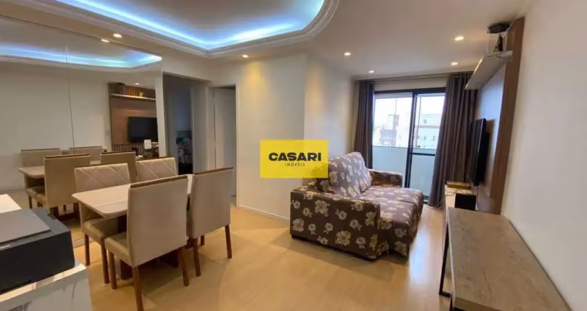 Apartamento 2 dormitórios semi mobiliado na av. lauro gomes – rudge ramos