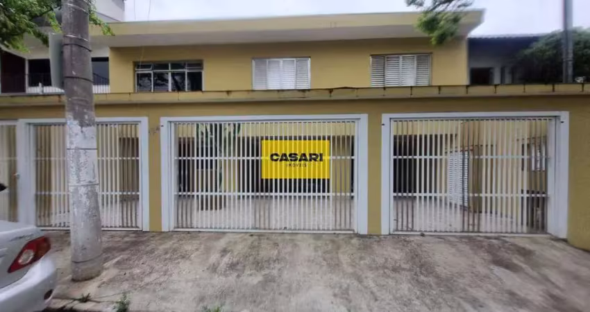 Sobrado residencial / comercial para locação, 4 salas e 6 vagas- excelente localização em são bernardo do campo