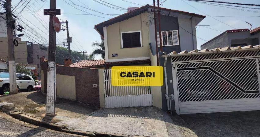 Sobrado com 3 dormitórios à venda, 216 m² - Vila Caminho do Mar - São Bernardo do Campo/SP